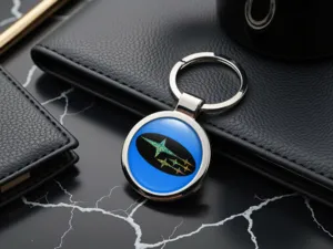 Subaru Porte-clés Auto Acier Inox Résistant